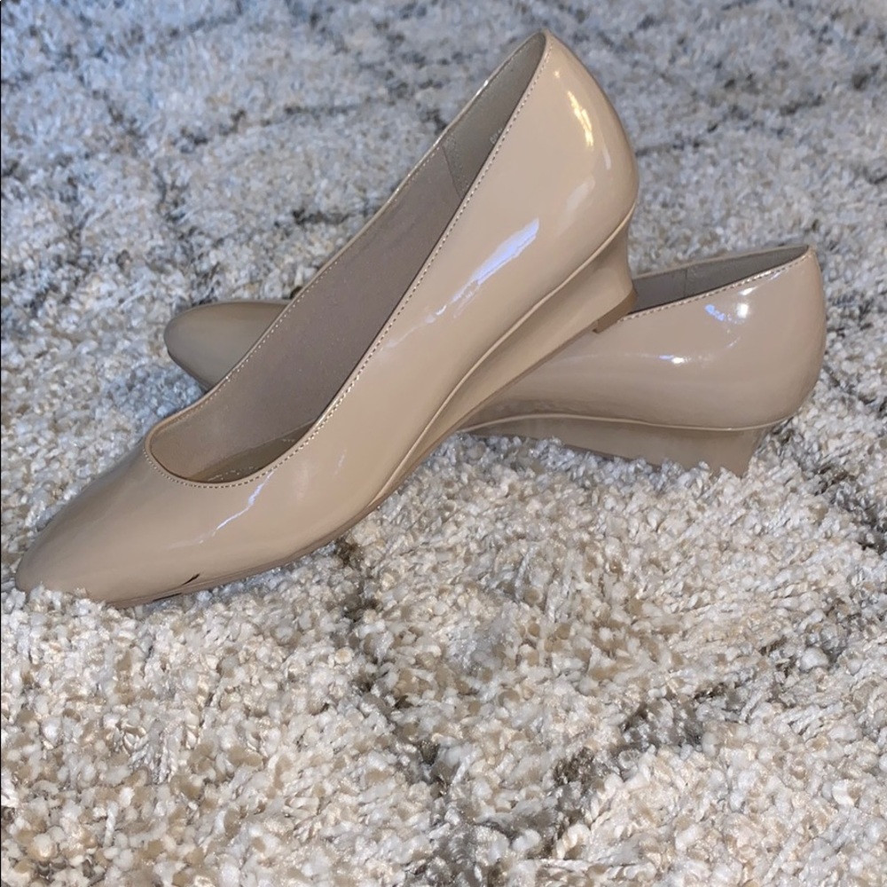 Women’s Nude Bridesmaid wedding Heel 8 1/2